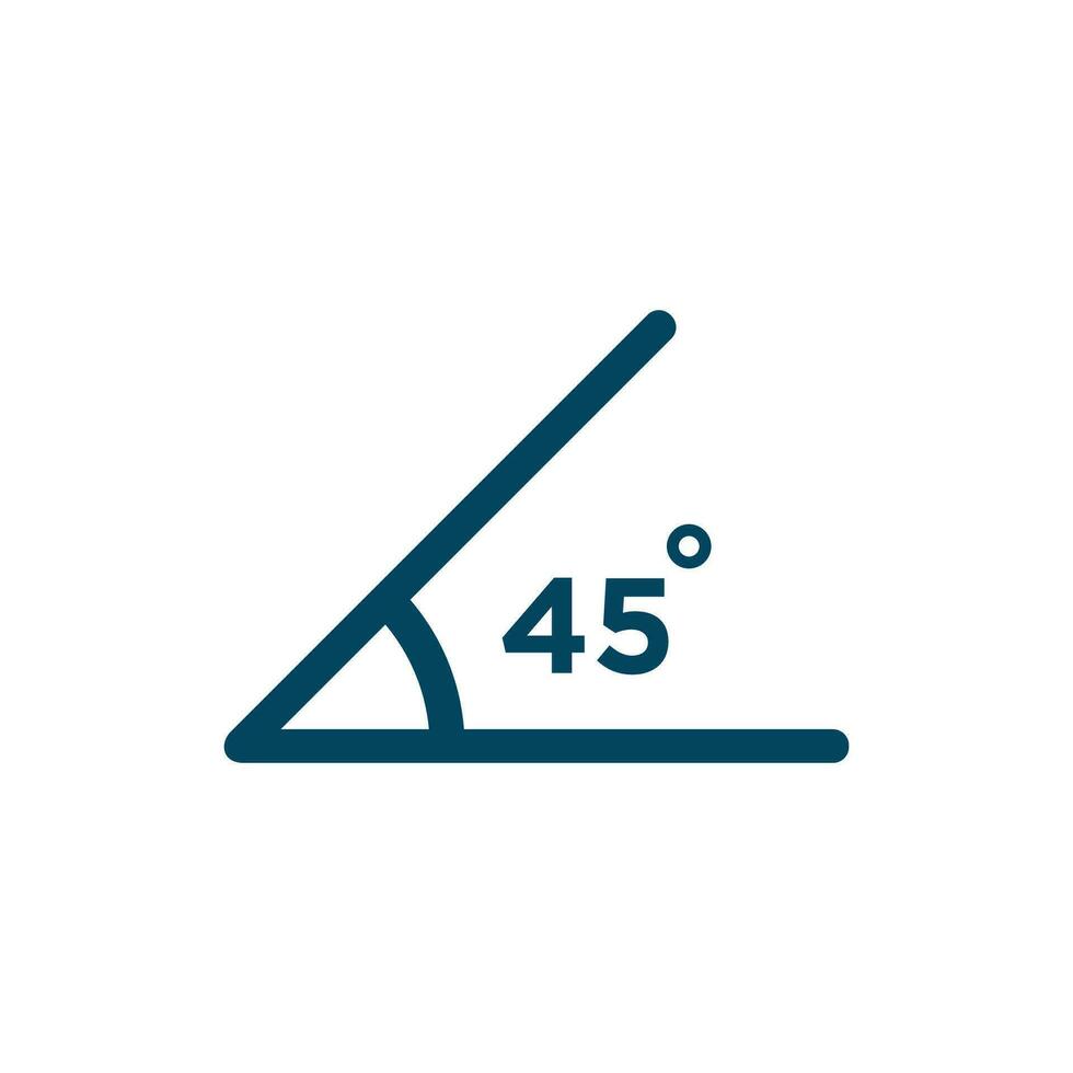 DEGREE ANGLES logo design template vector