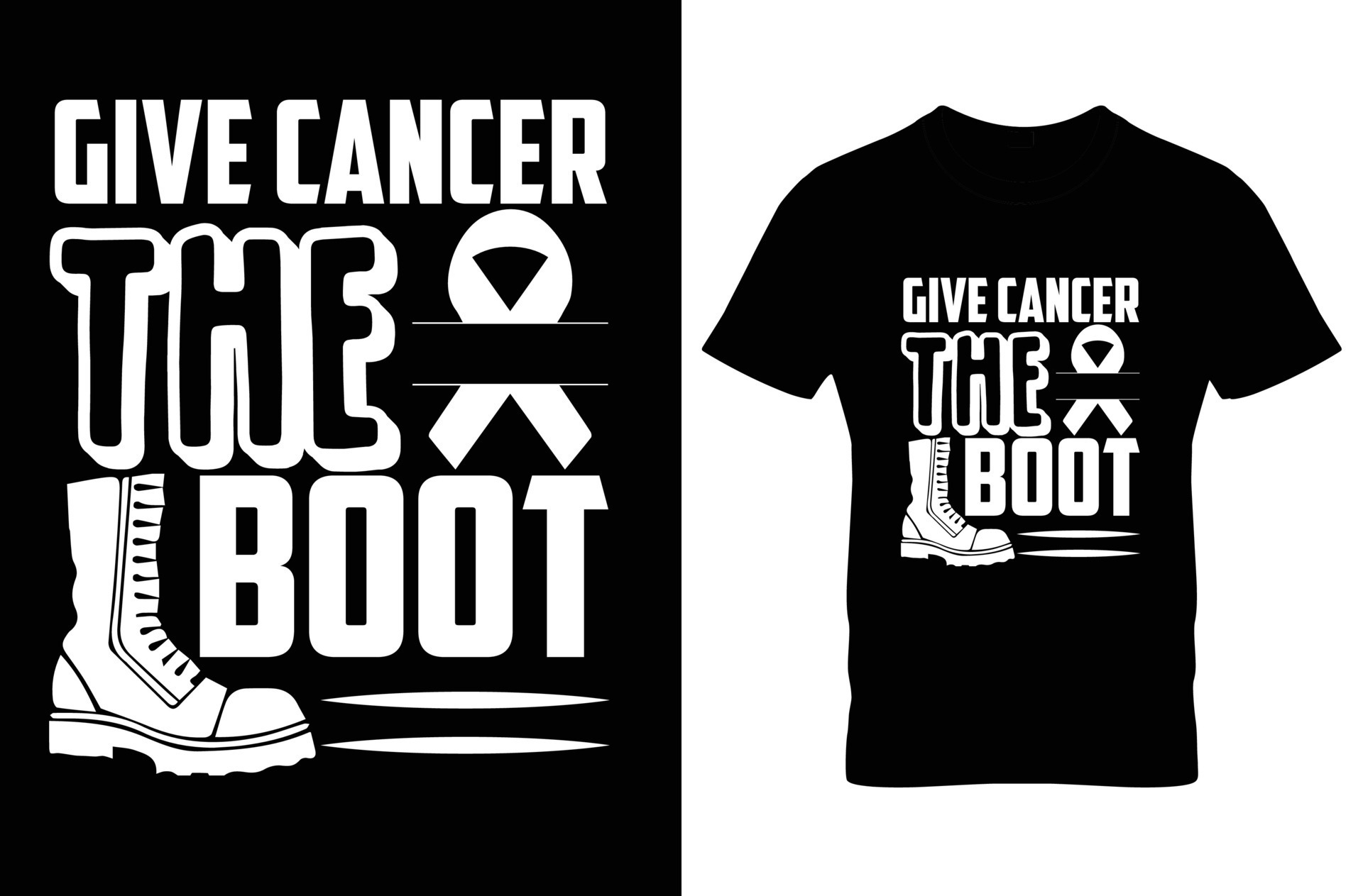Cancer T-shirts Design 30522649 Vector Art at Vecteezy