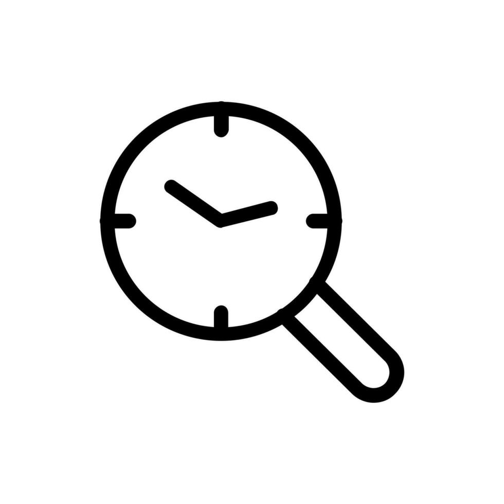 search icon simple design, illustration, logo in white background vector