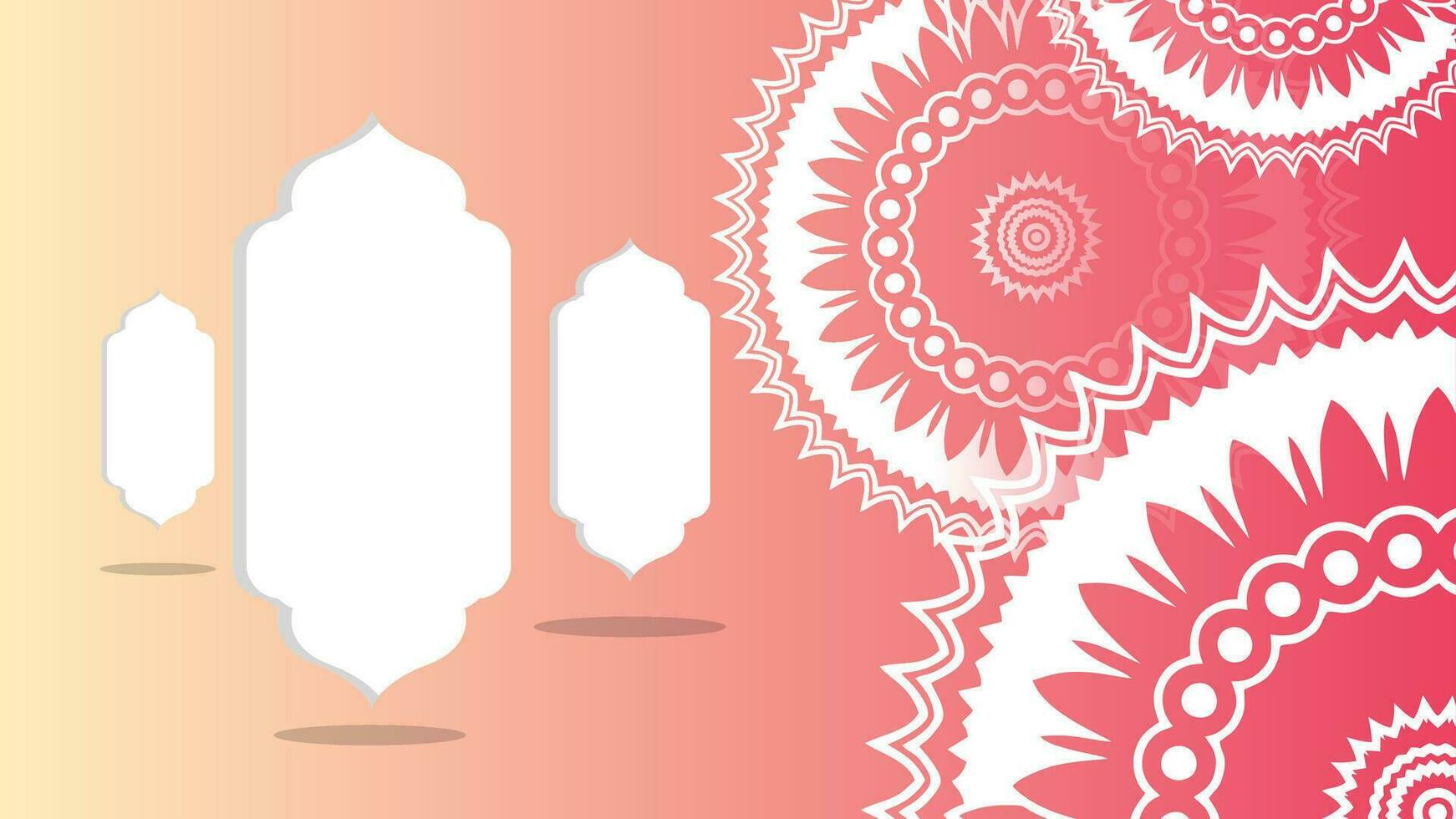 Islamic Banner Background Images, HD Pictures and Wallpaper vector