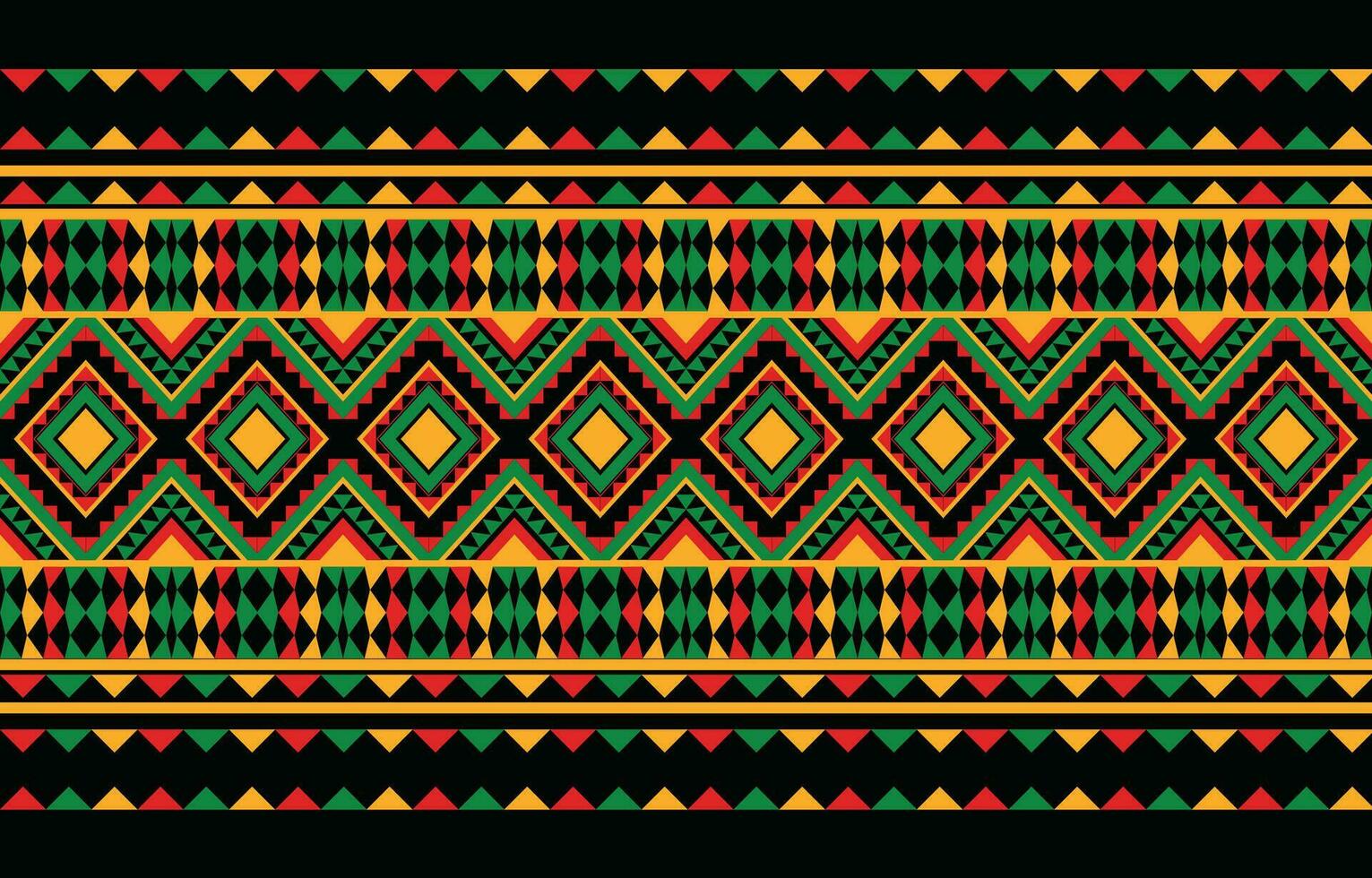 Ethnic abstract ikat art. Aztec ornament print. geometric ethnic pattern seamless  color oriental.  Design for background ,curtain, carpet, wallpaper, clothing, wrapping, Batik, vector illustration.