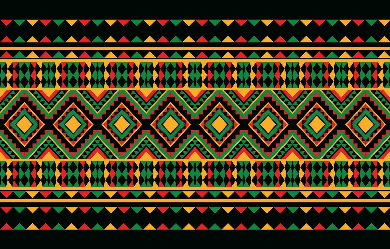 Ethnic abstract ikat art. Aztec ornament print. geometric ethnic pattern seamless  color oriental.  Design for background ,curtain, carpet, wallpaper, clothing, wrapping, Batik, vector illustration.