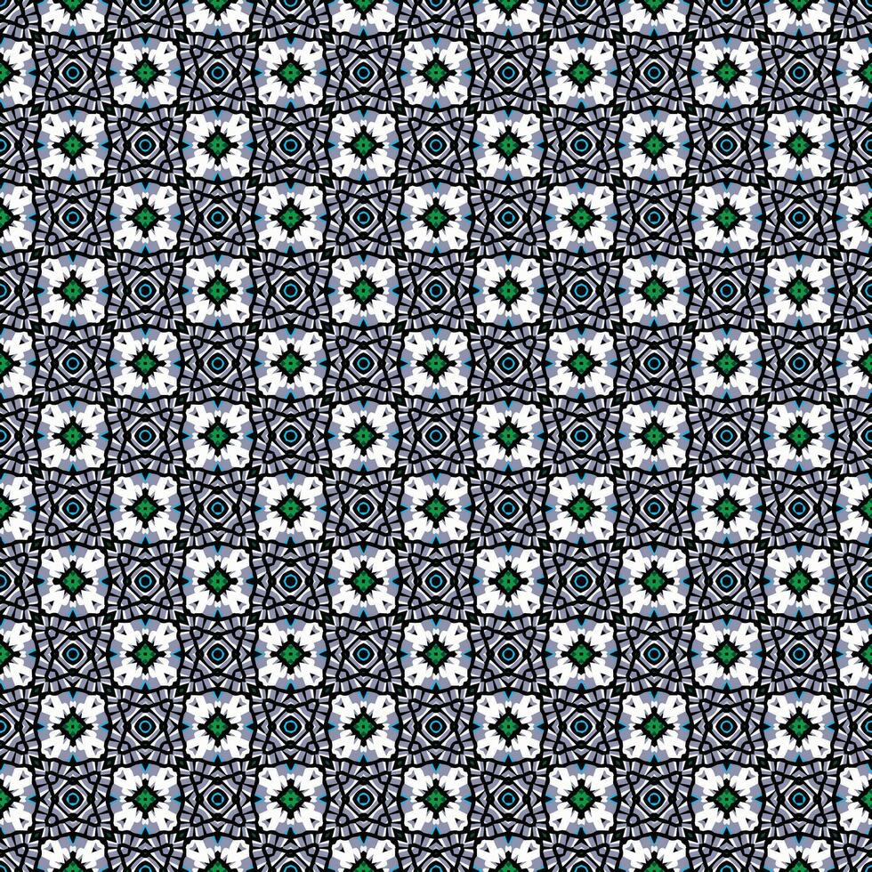 Multi color seamless abstract pattern. Background and backdrop. Multi Colored. Colorful ornamental design. Colored mosaic ornaments. Vector graphic illustration.