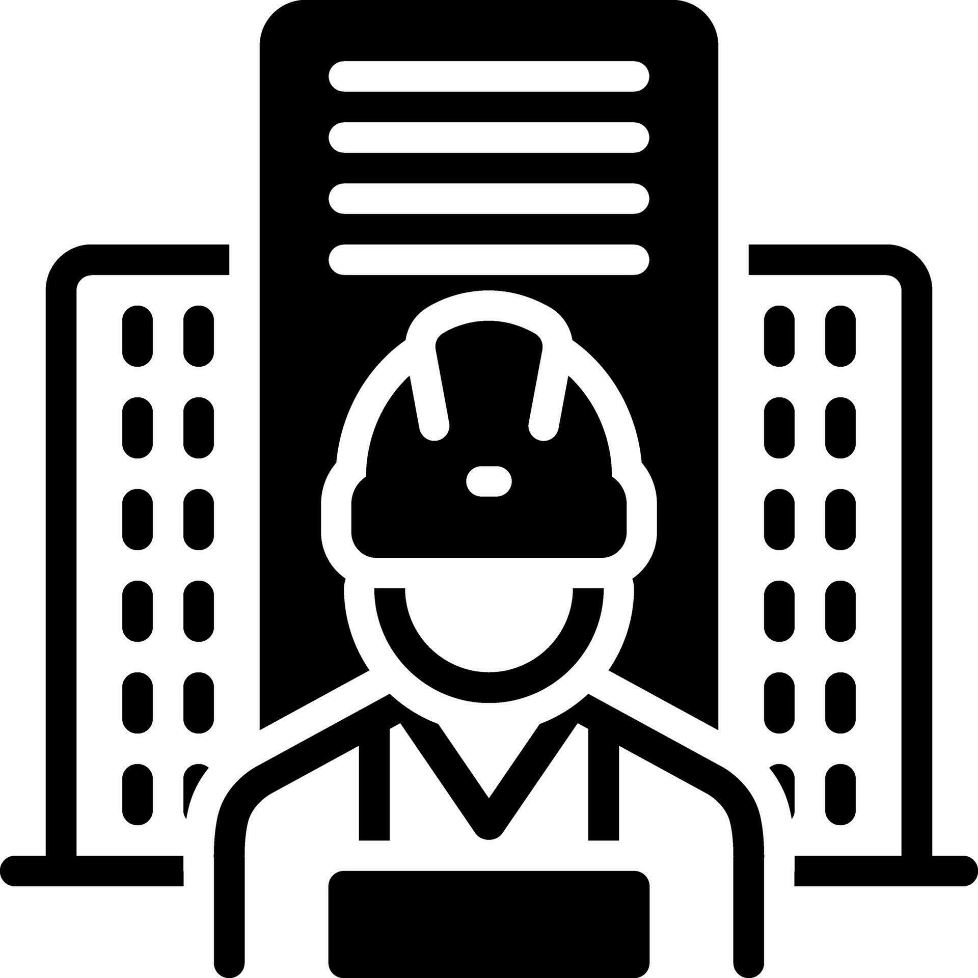 solid icon for builders 30523977 Vector Art at Vecteezy
