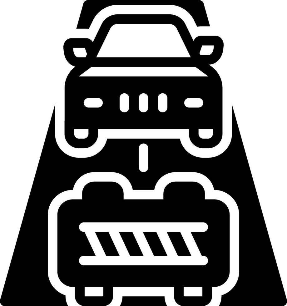 solid icon for blocking vector