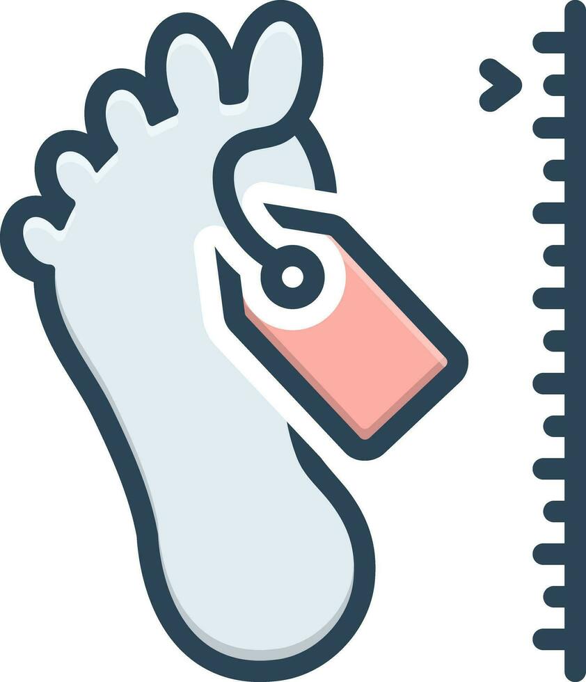 color icon for mortality vector