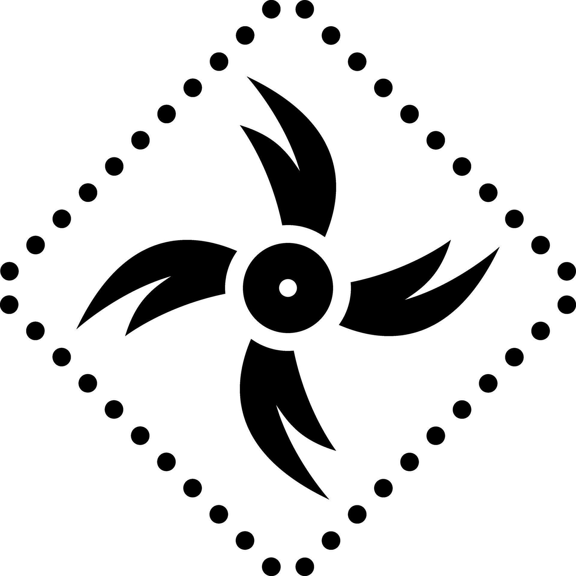 solid icon for cyclone 30524147 Vector Art at Vecteezy