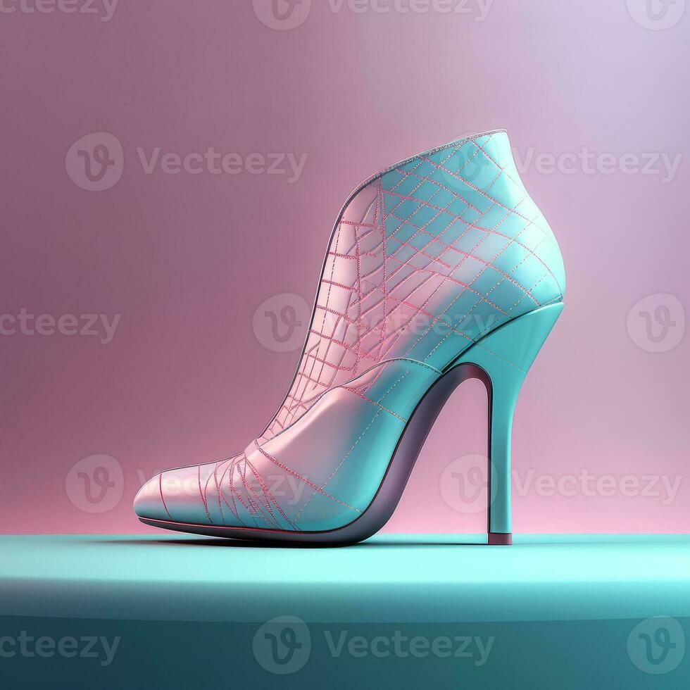 Ai Generative Photo of a woman shoes
