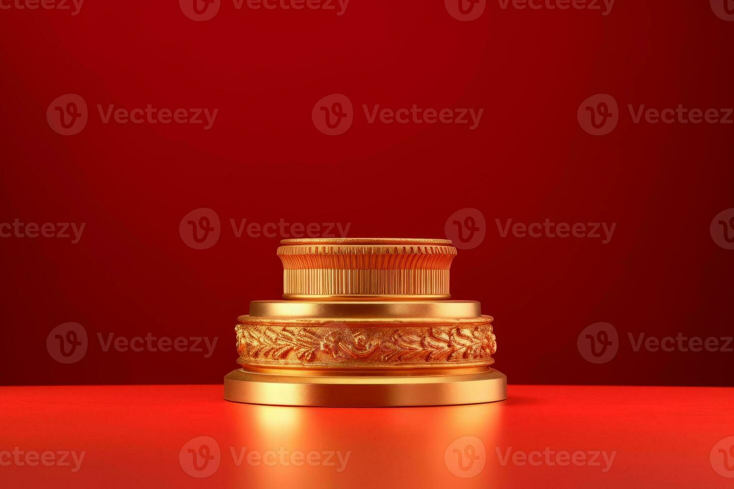 Ai Generative Photo of a podium for product presentation