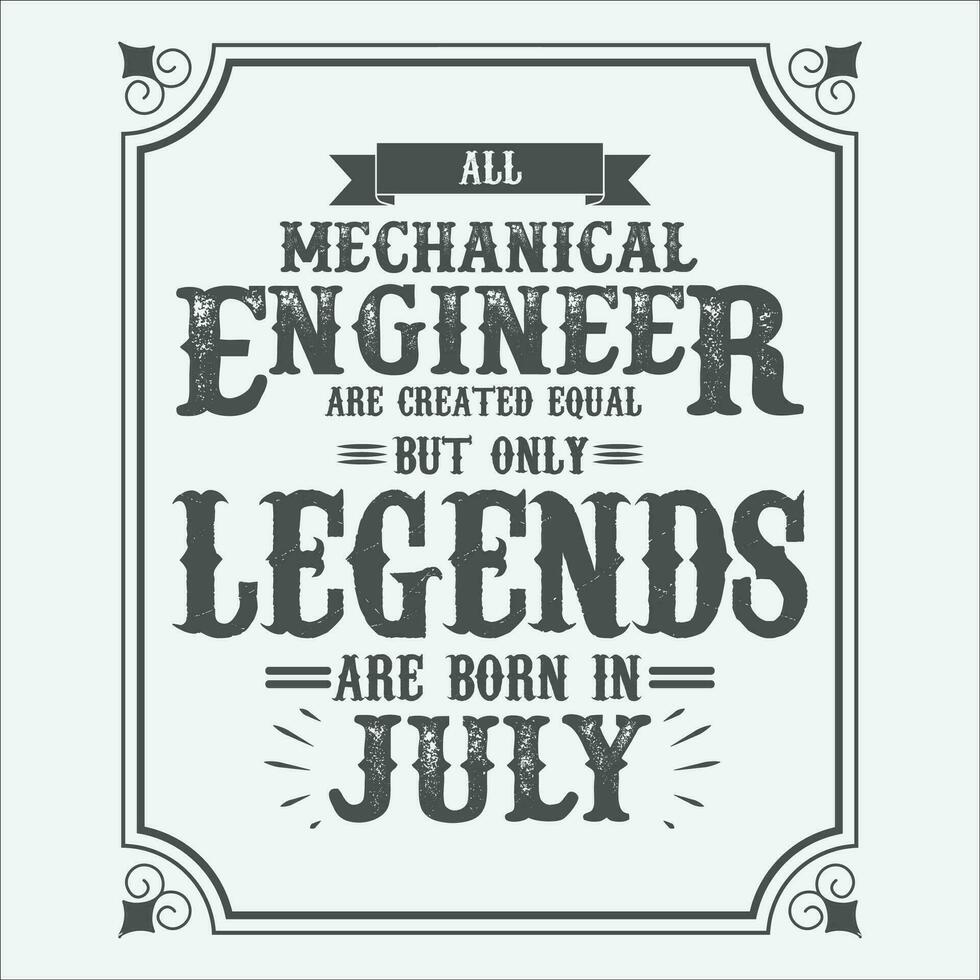 All Electrical Engineer are equal but only legends are born in June, Birthday gifts for women or men, Vintage birthday shirts for wives or husbands, anniversary T-shirts for sisters or brother vector