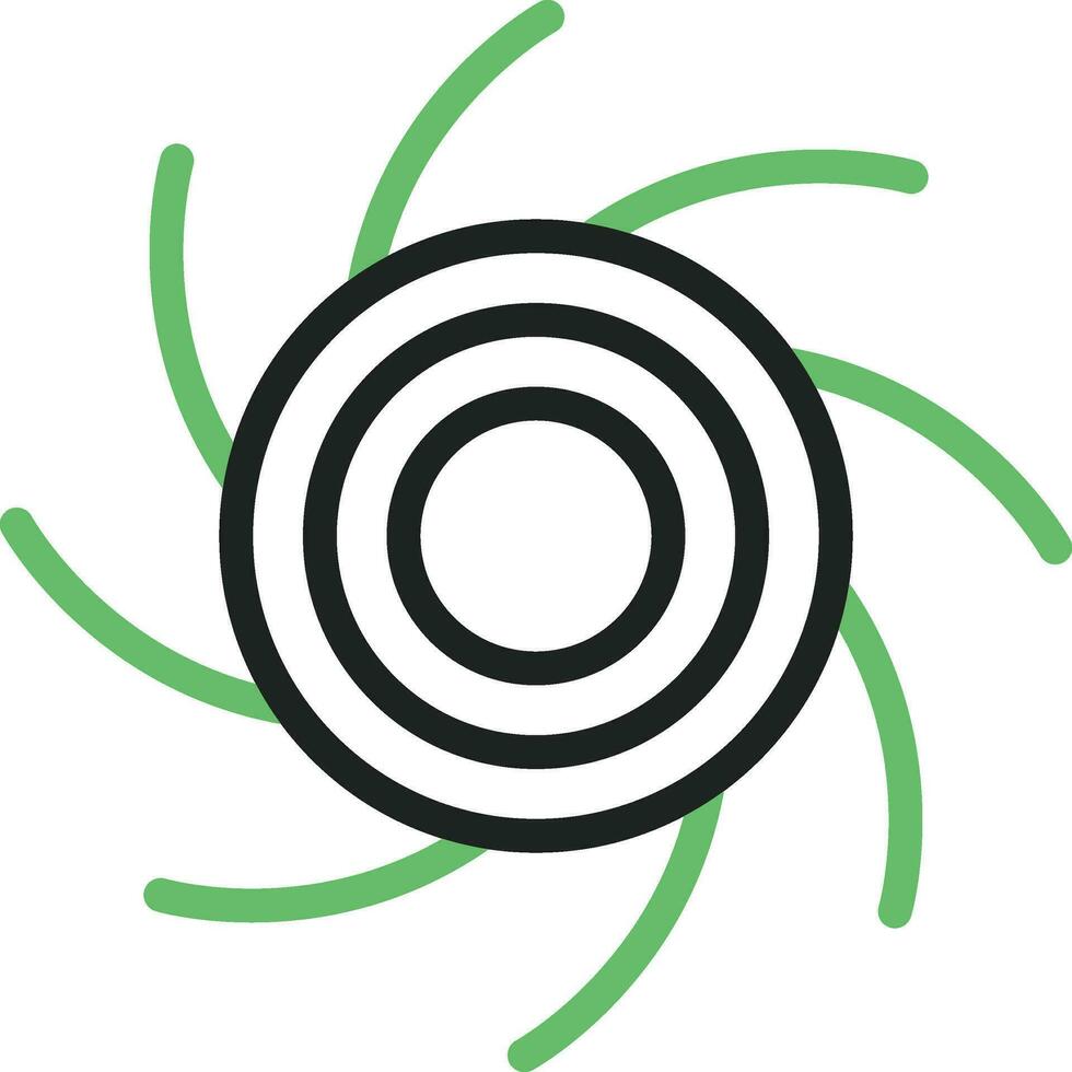 Black Hole icon vector image. Suitable for mobile apps, web apps and print media.