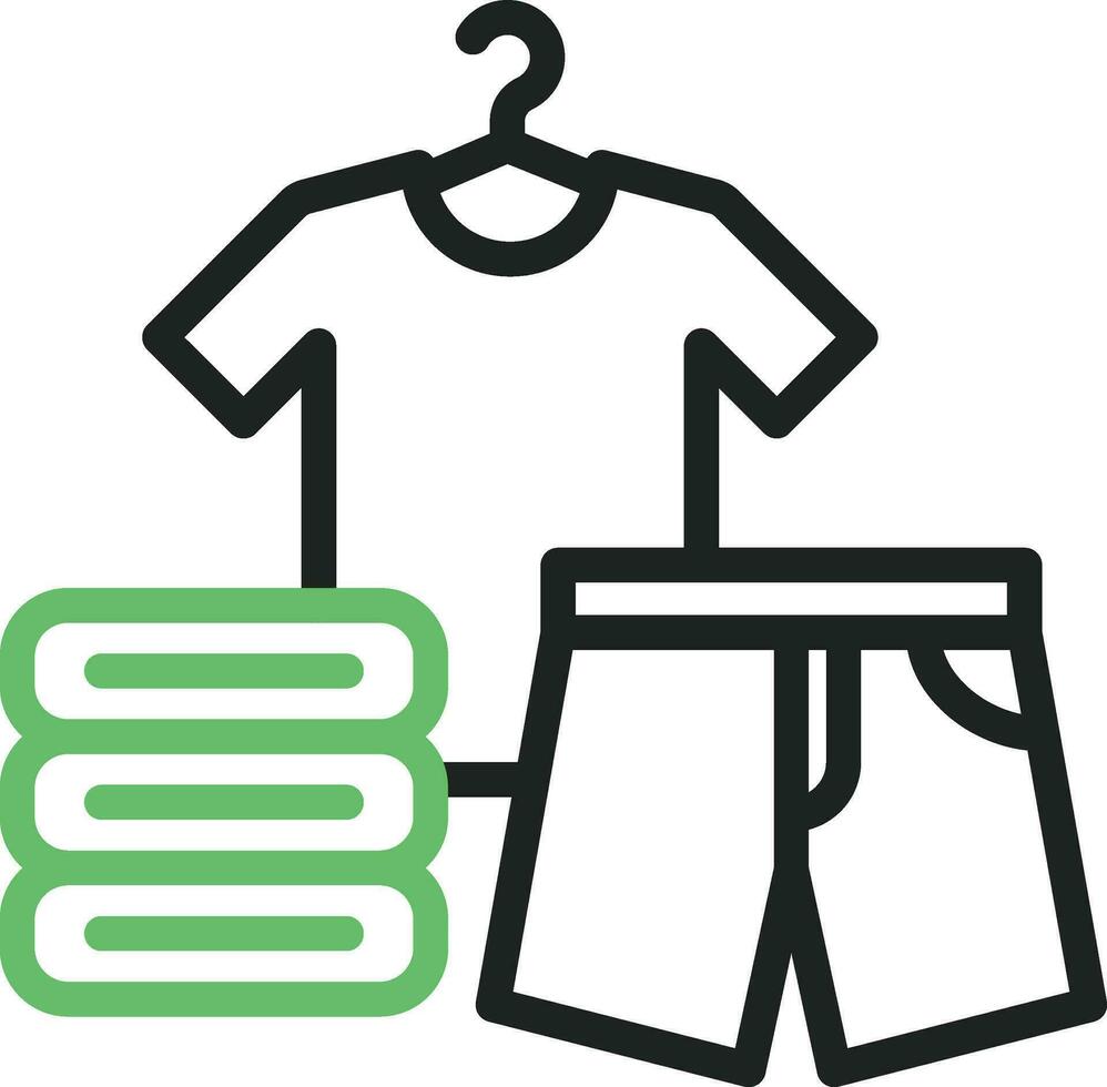 Clothes icon vector image. Suitable for mobile apps, web apps and print media.