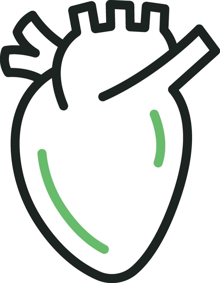 Heart icon vector image. Suitable for mobile apps, web apps and print media.