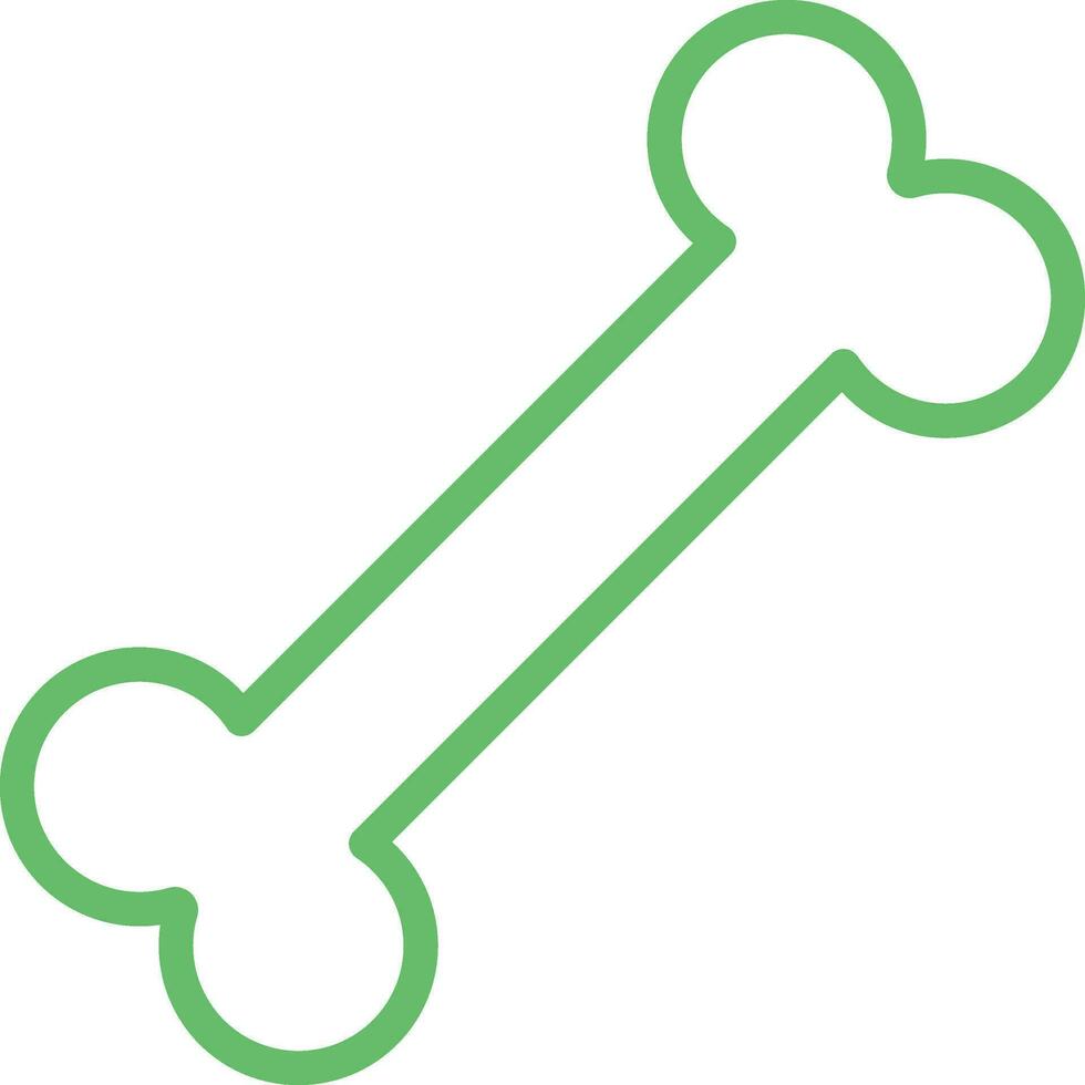 Bone icon vector image. Suitable for mobile apps, web apps and print media.