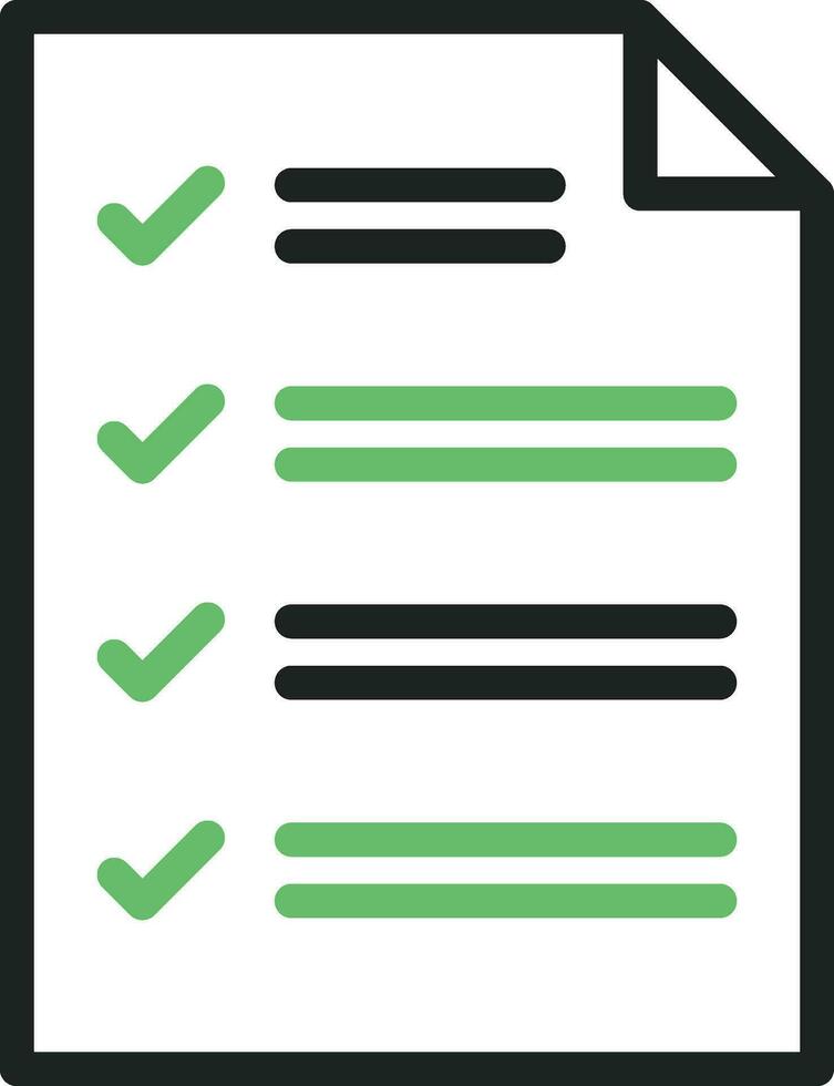 List icon vector image. Suitable for mobile apps, web apps and print media.