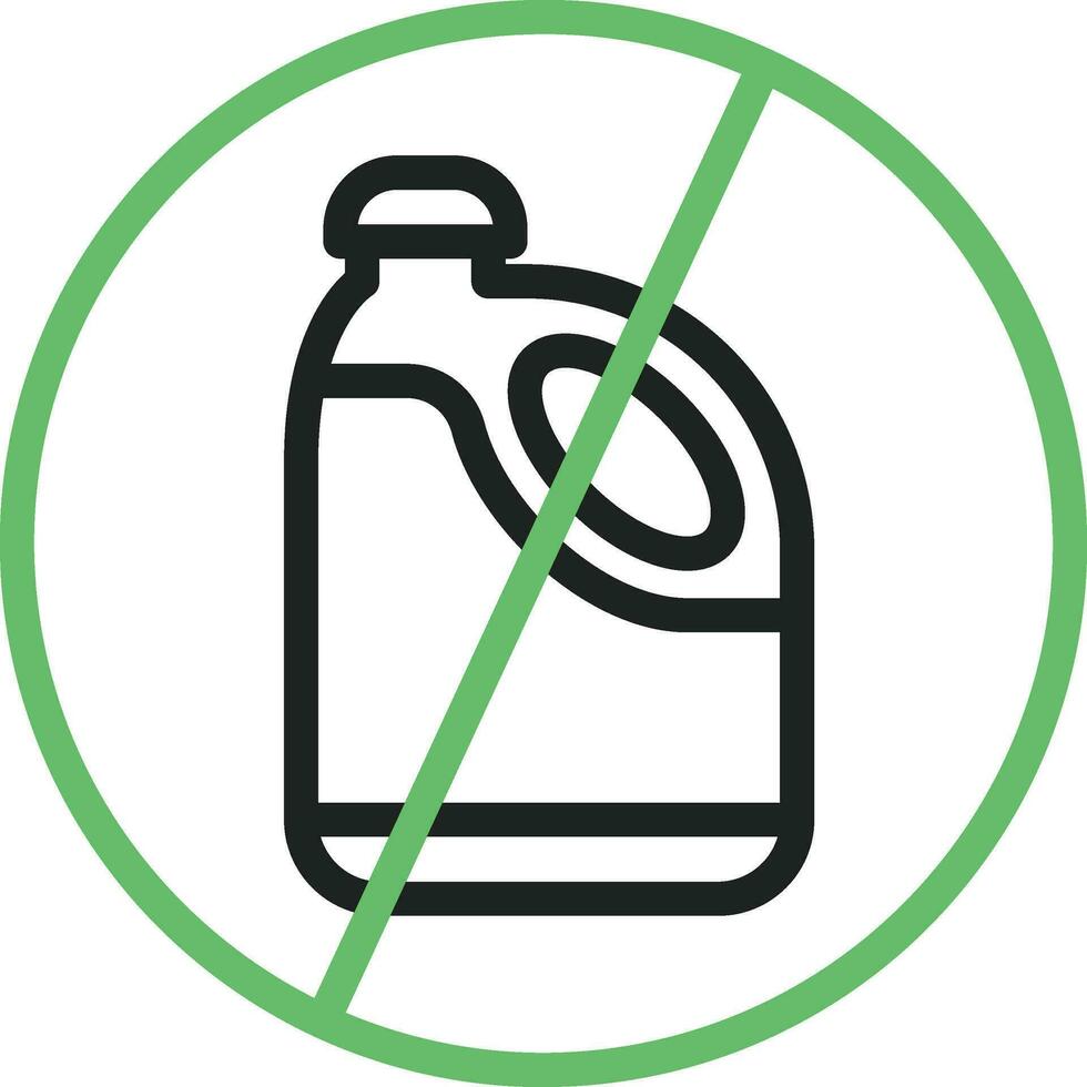 No Bleach icon vector image. Suitable for mobile apps, web apps and print media.