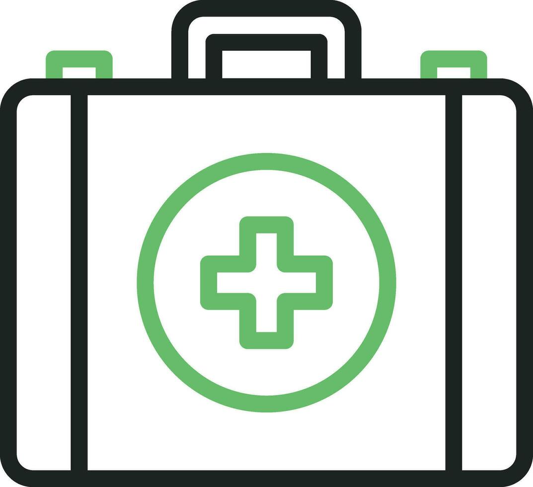 First Aid Kit icon vector image. Suitable for mobile apps, web apps and print media.