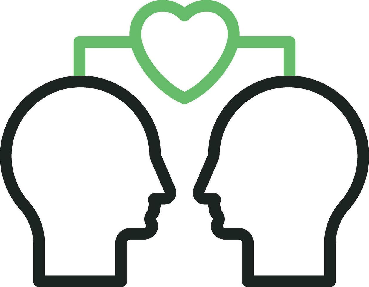 Empathy icon vector image. Suitable for mobile apps, web apps and print media.