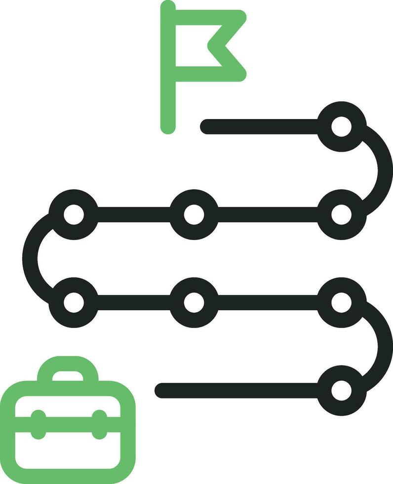 Career Path icon vector image. Suitable for mobile apps, web apps and print media.