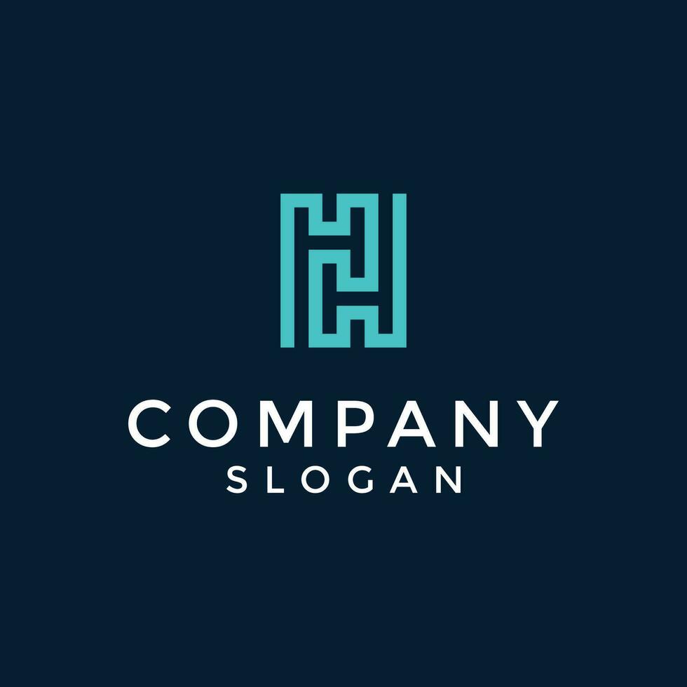 Letter HH or Double H logo 30526356 Vector Art at Vecteezy