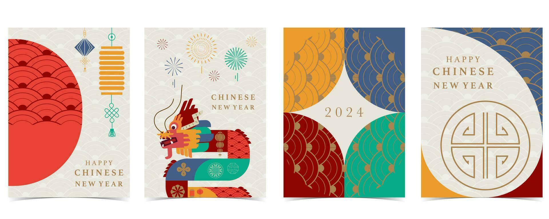 Gold red Chinese New Year background with lantern,cloud.Editable vector illustration for postcard,a4 sizeGold red Chinese New Year background with lantern,cloud.Editable vector illustration