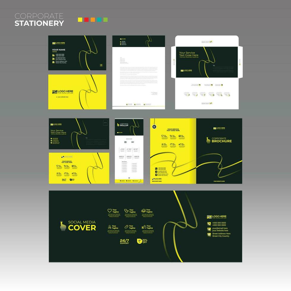 print Stationary design for any best use vector