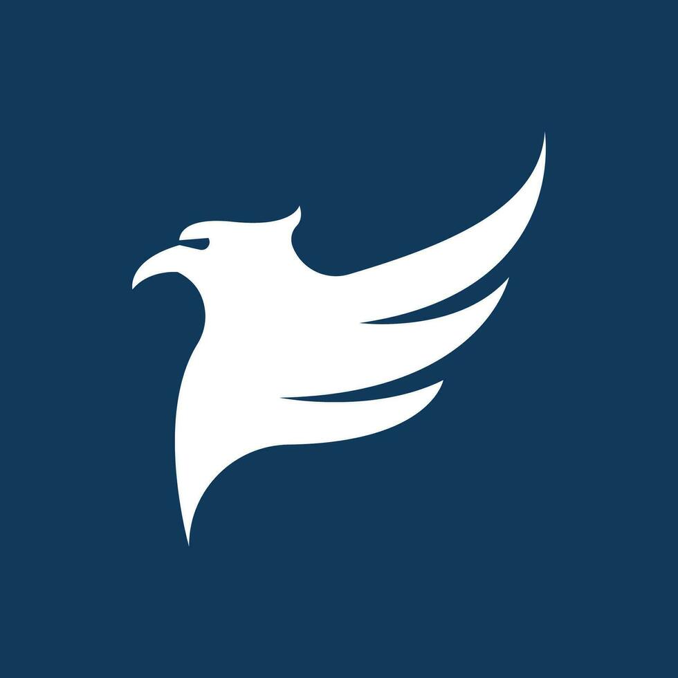 Eagle Shield Logo Vector Template Illustration
