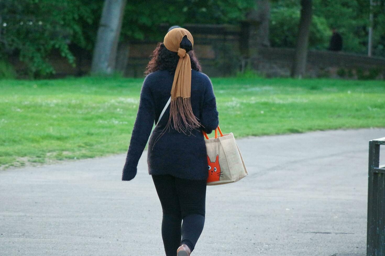 Most Beautiful Image of People at Wardown Public Park of Luton city, England United Kingdom, UK. May 25th, 2023 photo