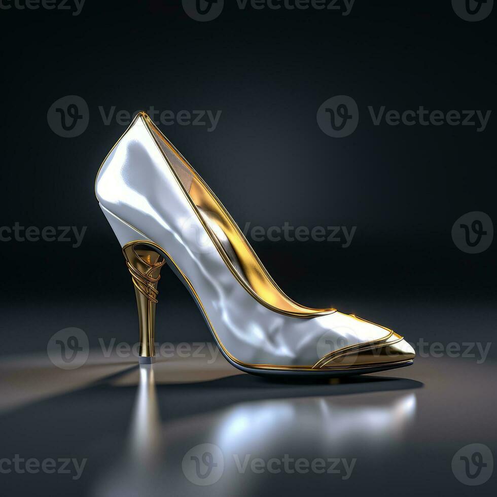 Ai Generative Photo of a woman shoes