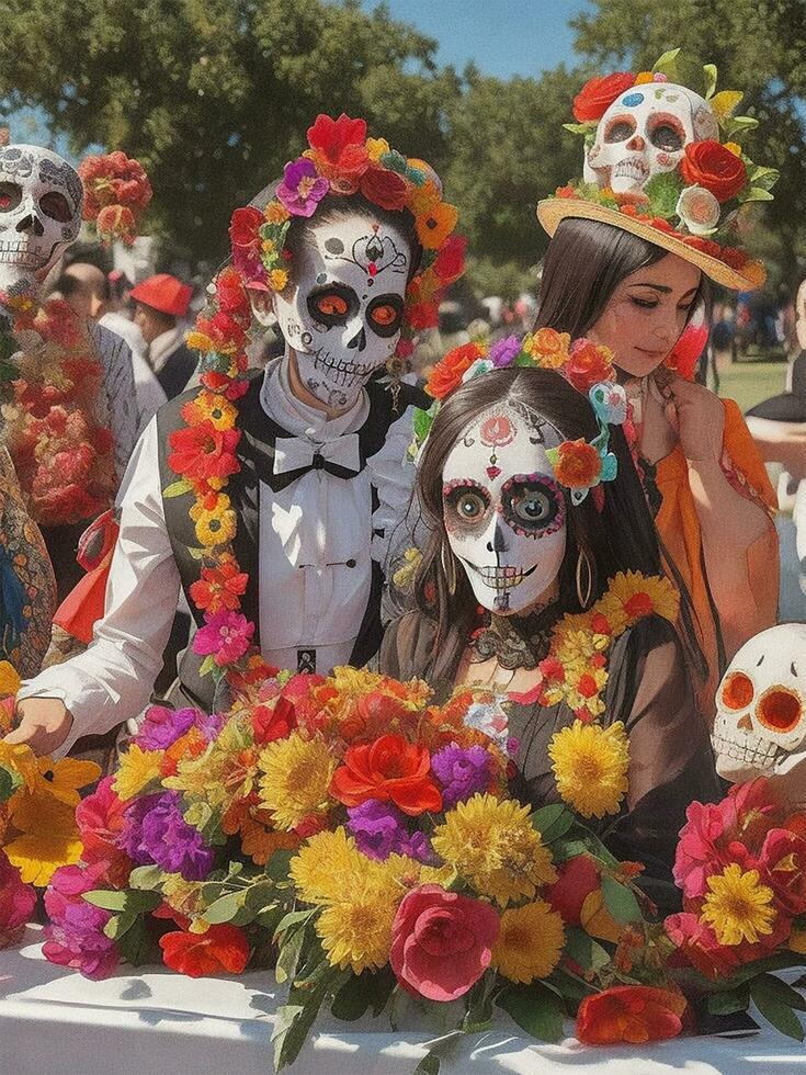 día de el muerto imágenes foto