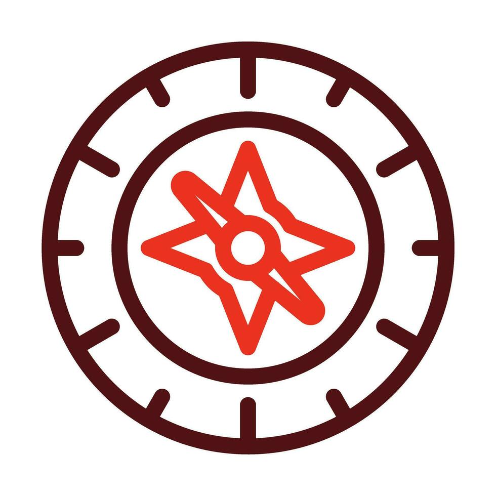 Red compass icon - Free red compass icons