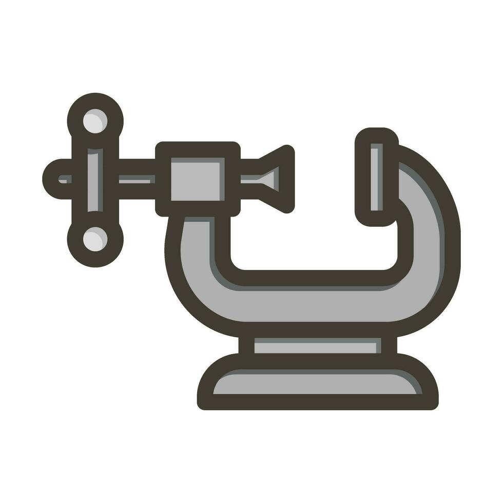 Vice Vector Thick Line Filled Colors Icon For Personal And Commercial Use.