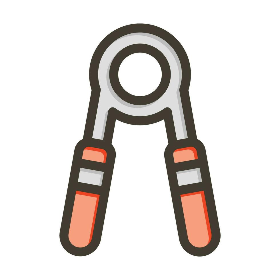 Expander Vector Thick Line Filled Colors Icon For Personal And Commercial Use.