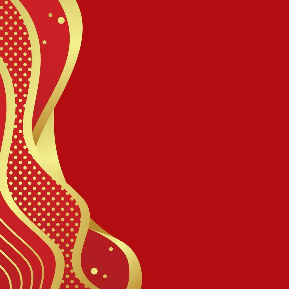 Abstract red background vector. Modern luxury background vector