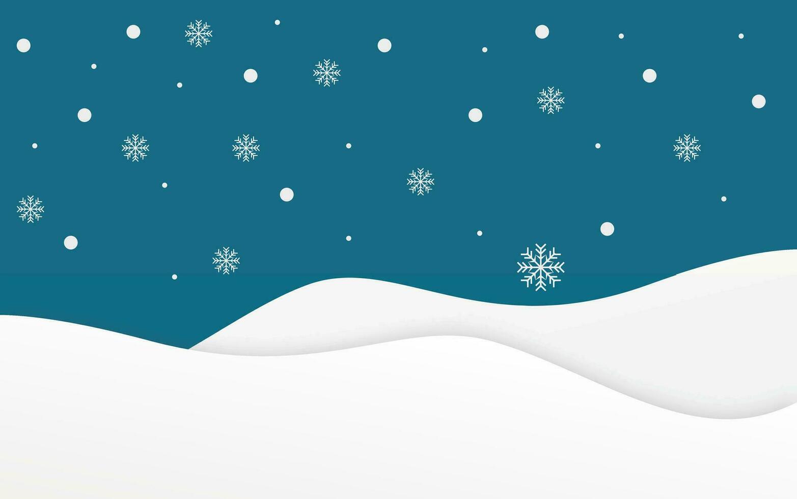 Blue abstract background for simple minimalist winter design vector