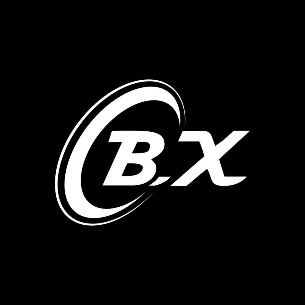 B X letter logo design. Alphabet letters Initials Monogram logo B X. B X Logo. b x design. Creative icon logo design for your company vector