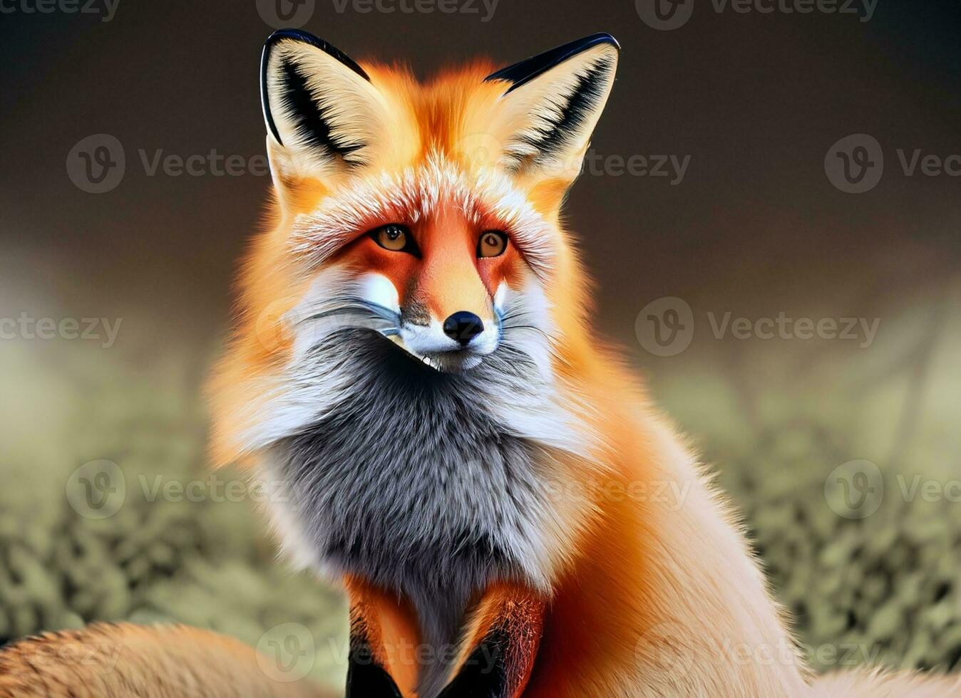 red fox cub photo