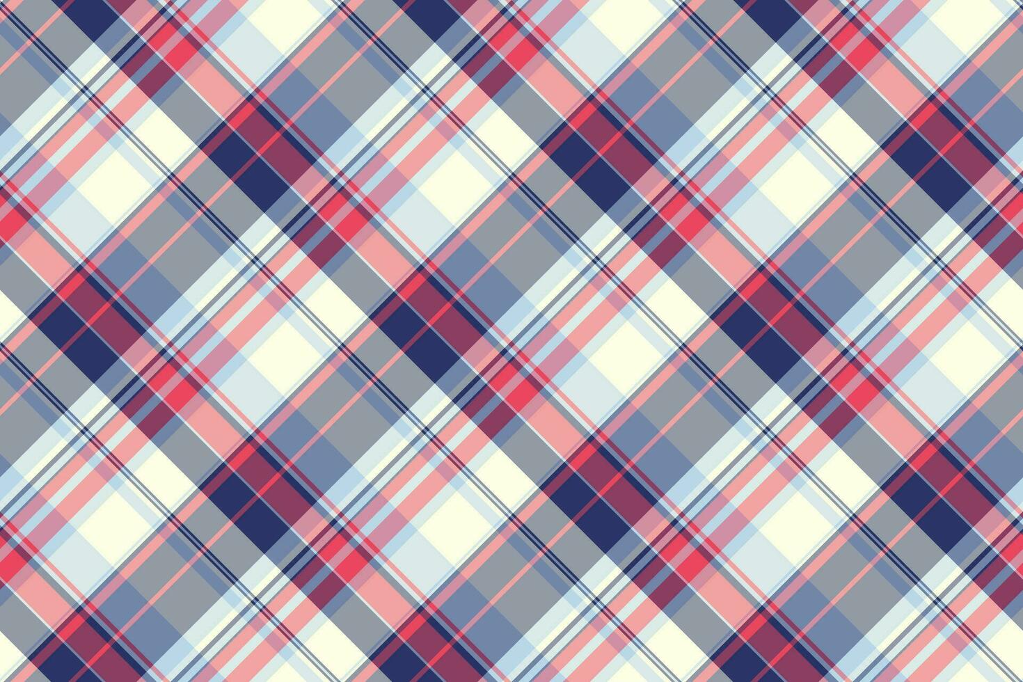 Pattern plaid fabric of background check texture with a textile tartan vector seamless.