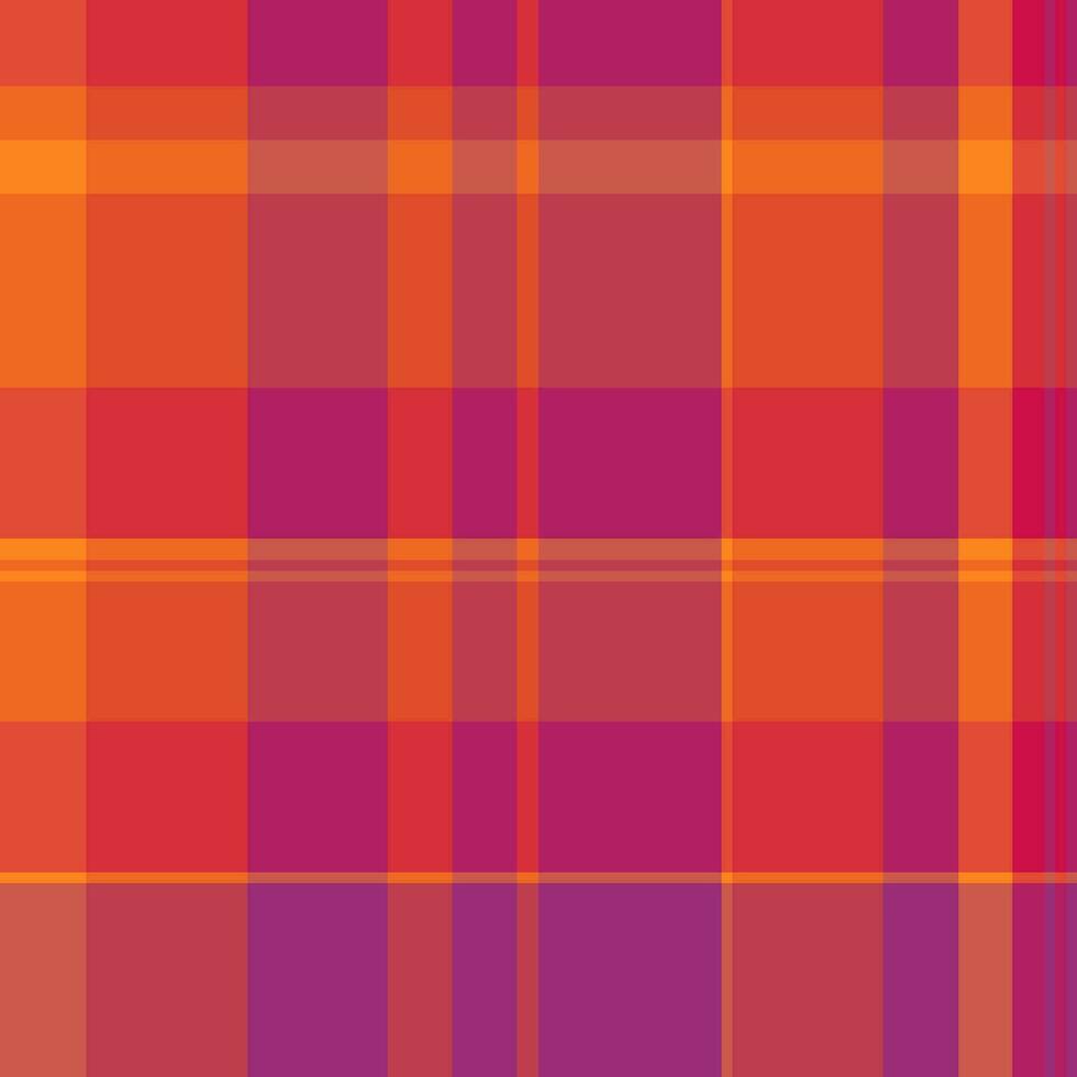 Pattern texture textile of check tartan vector with a seamless background fabric plaid.