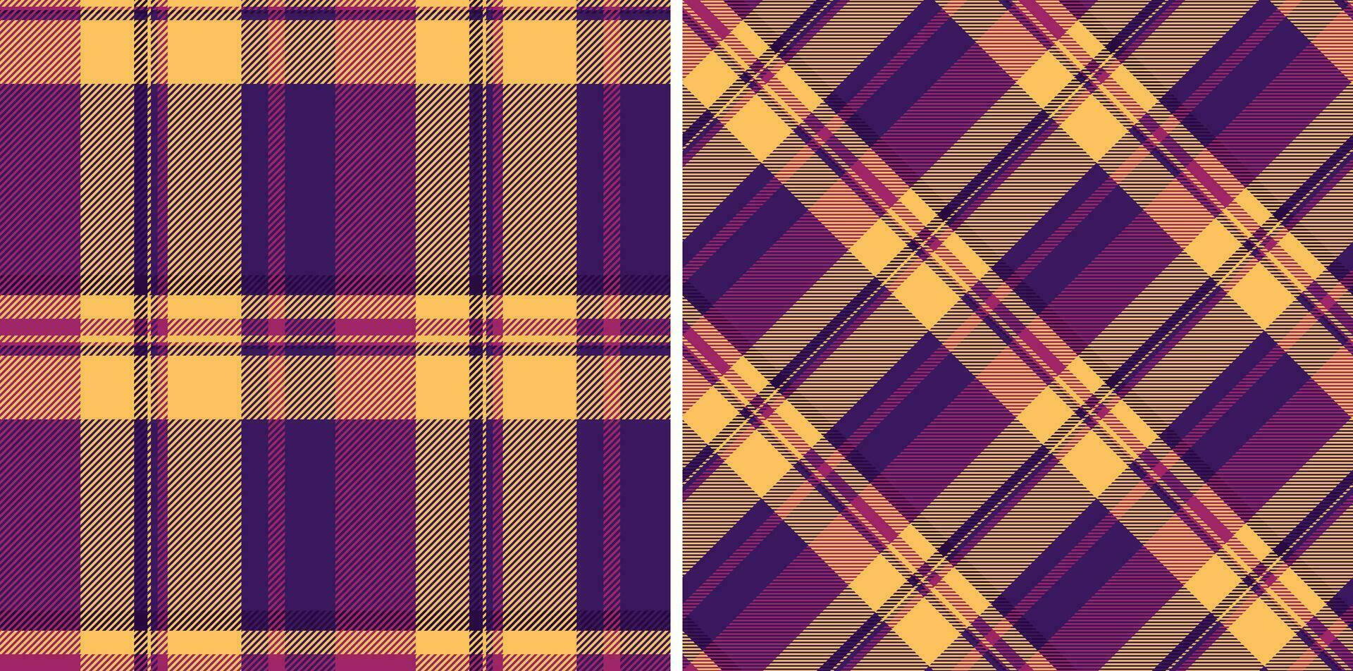 Tartan vector textile of fabric pattern plaid with a check texture background seamless.