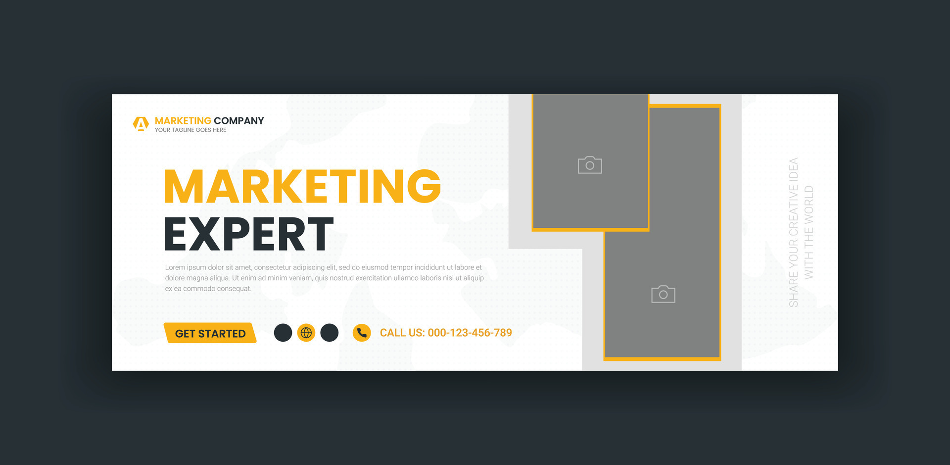 Digital Marketing Agency Social Media Cover Banner Template 30531034 ...