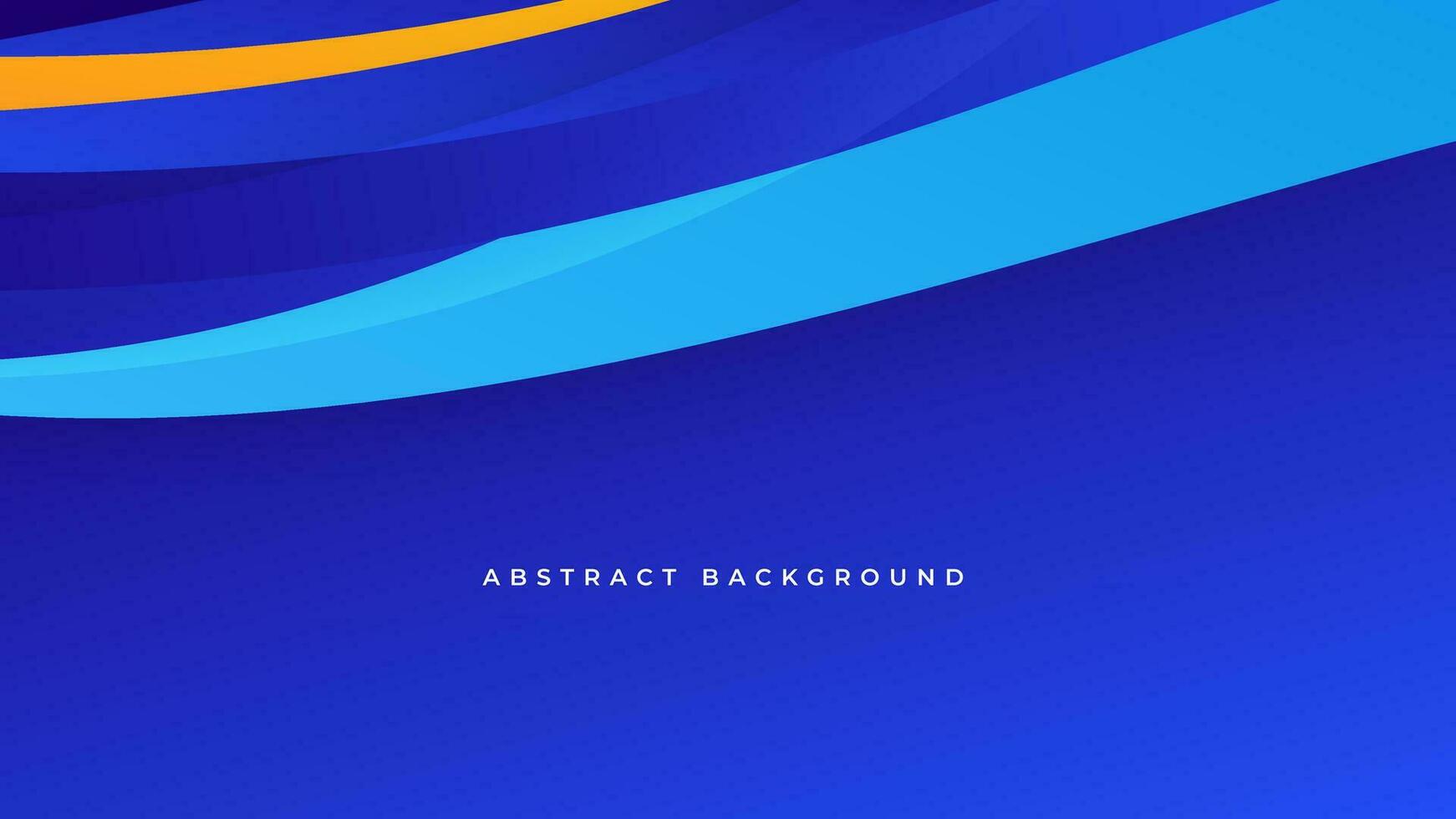 abstract geometric gradient blue and orange background premium vector