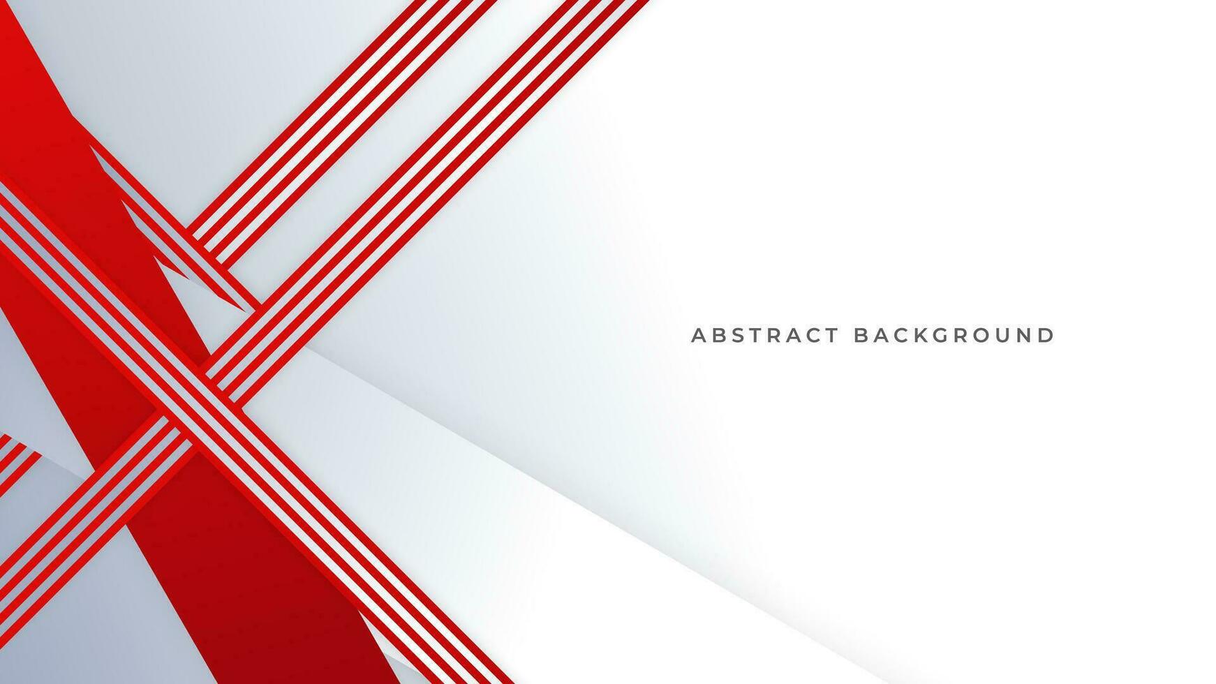 Modern abstract geometric red white background with shadow suit for business corporate banner backdrop presentation and much more Premium Vector