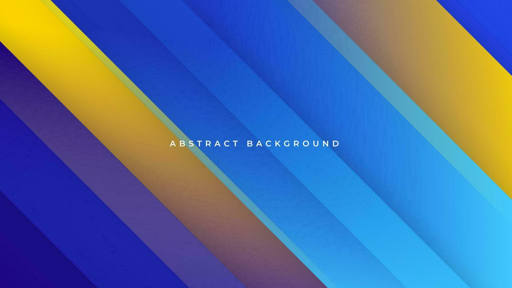 abstract geometric gradient blue and orange background premium vector