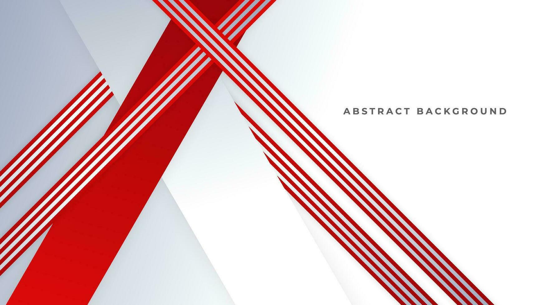 Modern abstract geometric red white background with shadow suit for business corporate banner backdrop presentation and much more Premium Vector