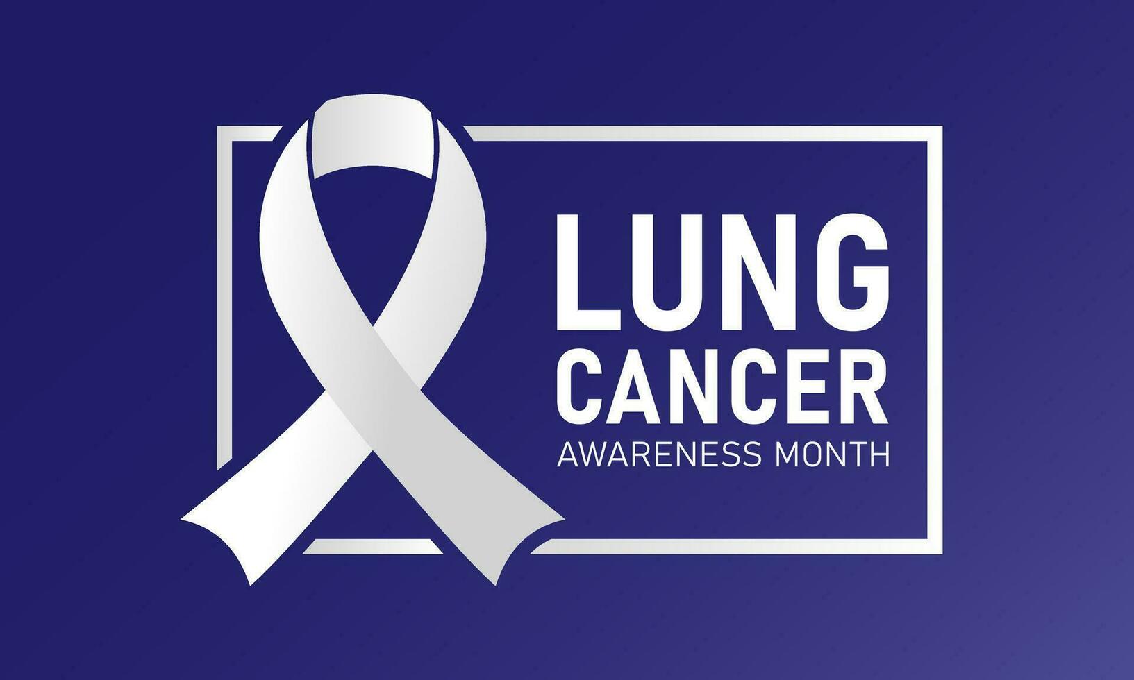 Lung cancer awareness month is observed every year in november. Holiday concept. Vector template for banner, greeting card, poster with background. Vector illustration.