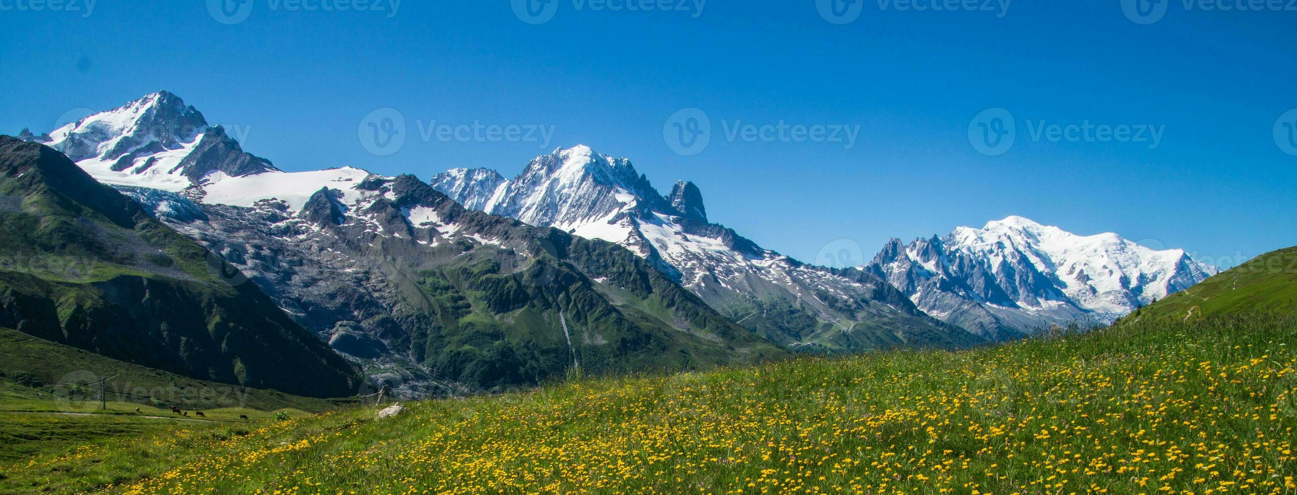 francés Alpes paisaje foto