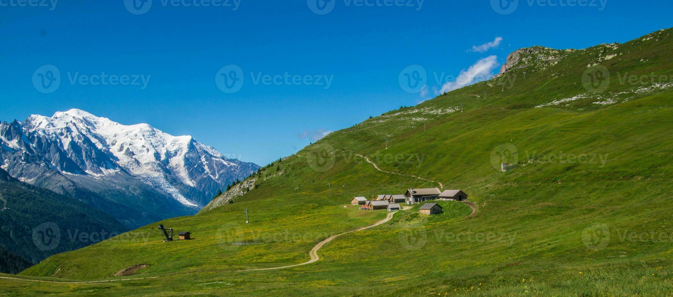 French Alps landscape photo