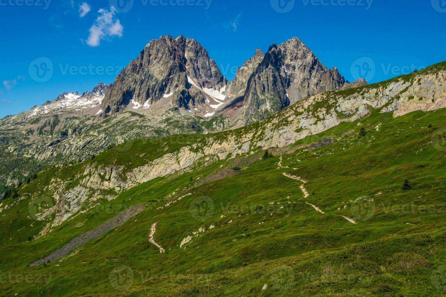 French Alps landscape photo