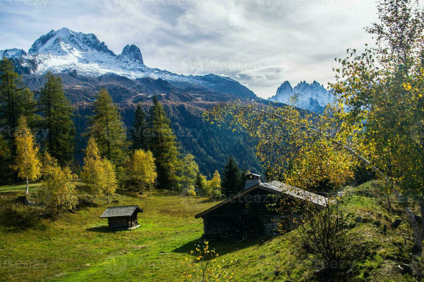 francés Alpes paisaje foto